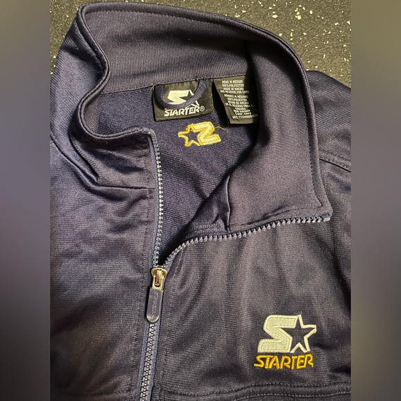 Vintage 90s Starter Track Jacket Y2K - Picture 4 of 7